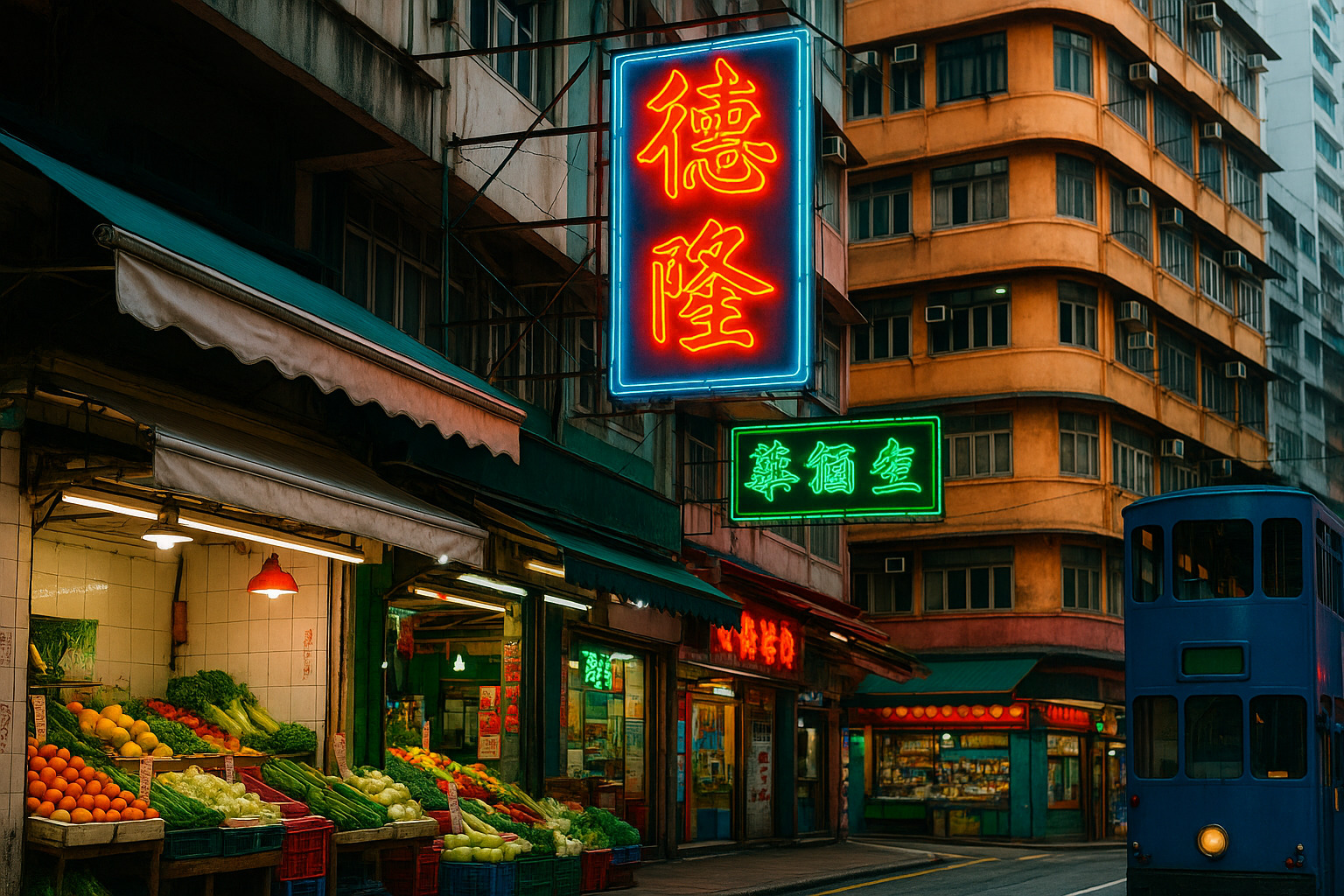香港的色彩調色盤：如何在設計中運用鮮明影像
